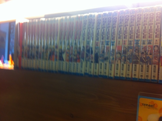 Naruto and One Piece Manga Collection